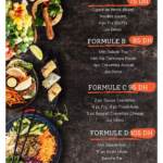 Menu Ô'Sushi Agadir December 2023 111110-443500